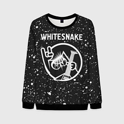 Свитшот мужской Whitesnake КОТ Краска, цвет: 3D-черный