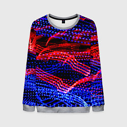 Свитшот мужской Neon vanguard pattern 2022, цвет: 3D-меланж