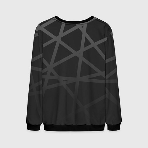 Мужской свитшот MERCEDES - BENZ МЕРСЕДЕС / 3D-Черный – фото 2