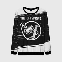 Свитшот мужской The Offspring КОТ Краска, цвет: 3D-черный