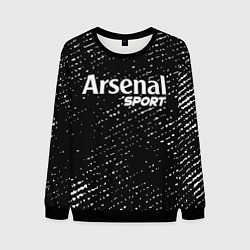 Свитшот мужской ARSENAL Sport Потертости, цвет: 3D-черный