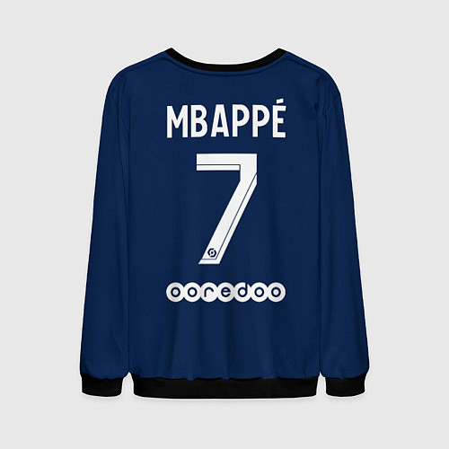 Мужской свитшот PSG MBAPPE МБАППЕ ДОМАШНЯЯ ФОРМА 2223 / 3D-Черный – фото 2