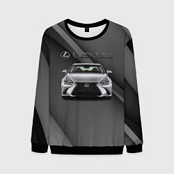 Свитшот мужской Lexus auto, цвет: 3D-черный