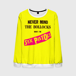 Мужской свитшот Never Mind the Bollocks, Heres the Sex Pistols