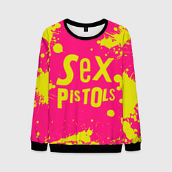 Мужской свитшот Sex Pistols Yellow Logo