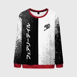 Мужской свитшот FAIRY TAIL BLACK AND WHITE LOGO