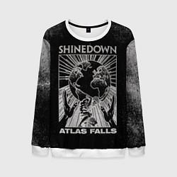 Свитшот мужской Atlas Falls - Shinedown, цвет: 3D-белый