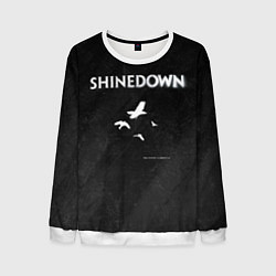 Свитшот мужской The Sound of Madness Shinedown, цвет: 3D-белый