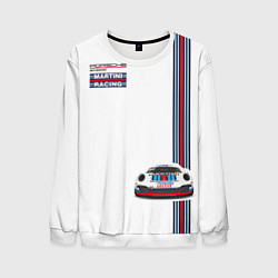 Свитшот мужской Porsche Martini Racing, цвет: 3D-белый