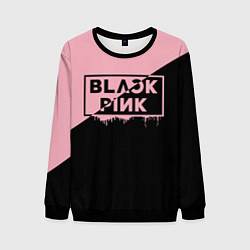 Свитшот мужской BLACKPINK BIG LOGO, цвет: 3D-черный