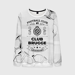 Свитшот мужской Club Brugge Football Club Number 1 Legendary, цвет: 3D-белый