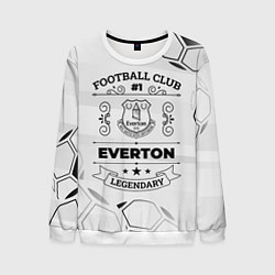 Свитшот мужской Everton Football Club Number 1 Legendary, цвет: 3D-белый