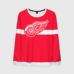 Свитшот мужской Детройт Ред Уингз Форма, цвет: 3D-белый