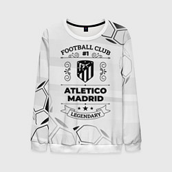 Свитшот мужской Atletico Madrid Football Club Number 1 Legendary, цвет: 3D-белый