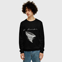 Свитшот мужской В вихре!, цвет: 3D-черный — фото 2