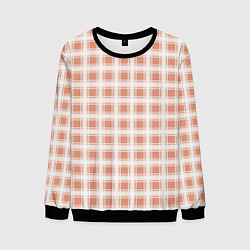 Мужской свитшот Light beige plaid fashionable checkered pattern