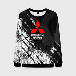 Мужской свитшот Mitsubishi - След протектора