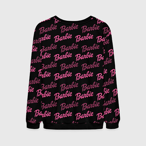 Мужской свитшот Barbie - Барби / 3D-Черный – фото 2