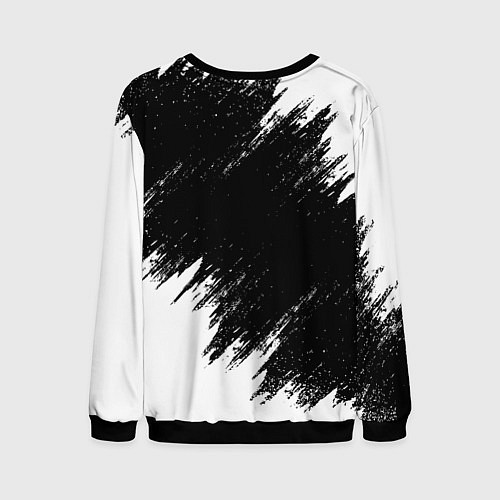 Мужской свитшот Женёк офигенный как ни крути / 3D-Черный – фото 2