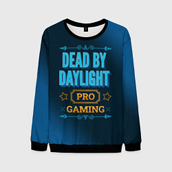 Свитшот мужской Игра Dead by Daylight: pro gaming, цвет: 3D-черный