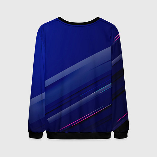 Мужской свитшот Bayern munchen Абстракция / 3D-Черный – фото 2