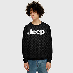 Свитшот мужской Jeep Соты, цвет: 3D-черный — фото 2