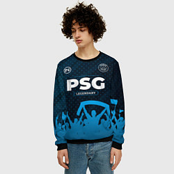 Свитшот мужской PSG legendary форма фанатов, цвет: 3D-черный — фото 2