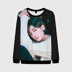 Свитшот мужской Hyunjin Mixtape Oh, цвет: 3D-черный