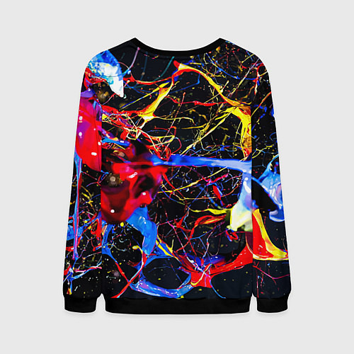 Мужской свитшот Super Mario Odyssey - Nintendo - видеоигра / 3D-Черный – фото 2