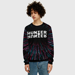 Свитшот мужской Hunter x Hunter infinity, цвет: 3D-черный — фото 2