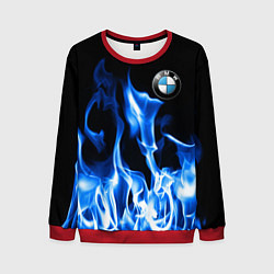 Свитшот мужской BMW fire, цвет: 3D-красный