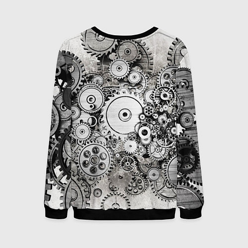 Мужской свитшот Лучший механик / 3D-Черный – фото 2
