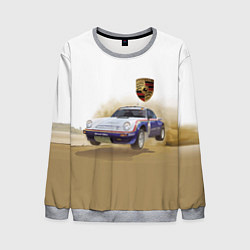 Мужской свитшот Porsche - гонки в пустыне