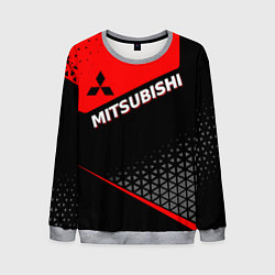 Свитшот мужской Mitsubishi - Красная униформа, цвет: 3D-меланж