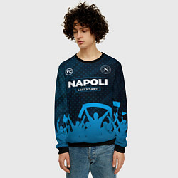 Свитшот мужской Napoli legendary форма фанатов, цвет: 3D-черный — фото 2
