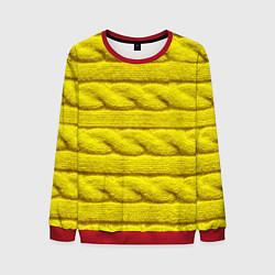 Мужской свитшот Жёлтый свитер - Осень-Зима 2028
