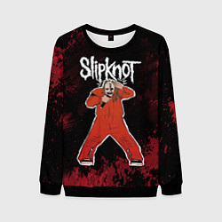 Свитшот мужской Slipknot music, цвет: 3D-черный