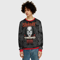 Свитшот мужской Slipknot seven art, цвет: 3D-красный — фото 2