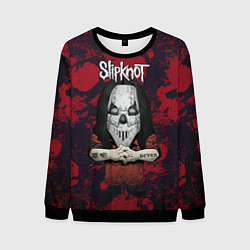 Свитшот мужской Slipknot dark red, цвет: 3D-черный