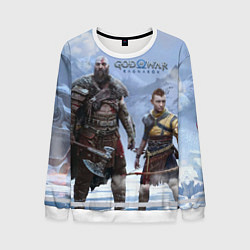 Свитшот мужской God of war ragnarok-God of War: Рагнарёк, цвет: 3D-белый