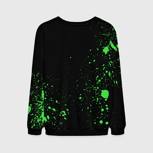 Мужской свитшот Genshin Impact: Xiao / 3D-Черный – фото 2