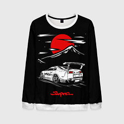Мужской свитшот Тойота супра - JDM Style