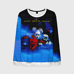 Свитшот мужской Агата Кристи Ураган, цвет: 3D-белый