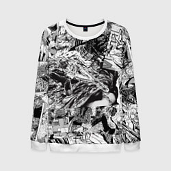 Мужской свитшот Человек бензопила манга страницы