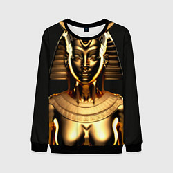 Мужской свитшот Египетская царица - Золотой бюст