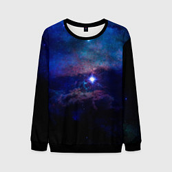 Свитшот мужской Звёздное небо, цвет: 3D-черный