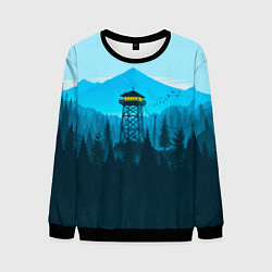 Мужской свитшот Firewatch вечер