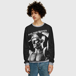 Свитшот мужской Уничтожитель, цвет: 3D-меланж — фото 2