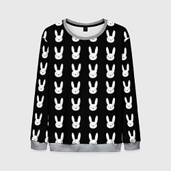 Мужской свитшот Bunny pattern black