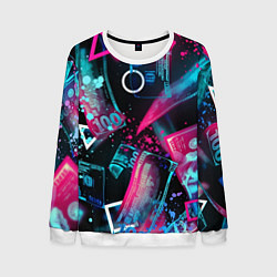 Мужской свитшот Neon money